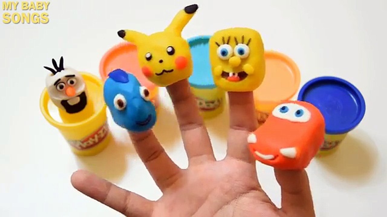 Mega Gummy Bear Jumping on the Bed 5 Little Monkeys Song