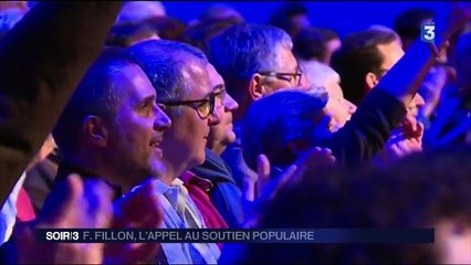 François Fillon : l’appel au soutien populaire