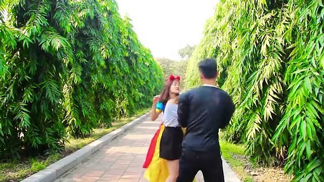 Superman & Batman Prank Super Girl Spiderman w Frozen Elsa Massage Baby Snow White Superhero fun