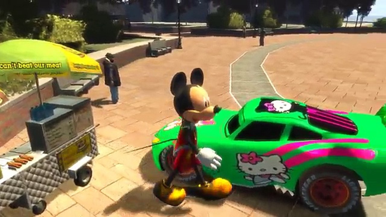 Nursery Rhymes My little Pony McQueen Colors Mickey Mouse & Spiderman