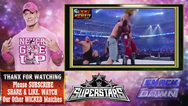 OMG - John Cena Vs Big Show & Edge - WWE RAW Heavy Weight Champion Full Match