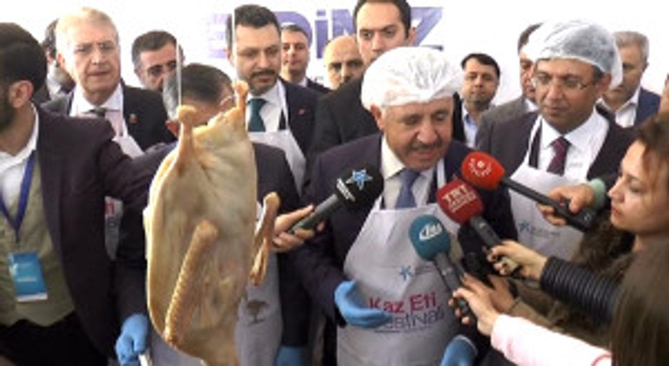 Kaz Eti Festivali'nin Açılışını Bakan Yaptı