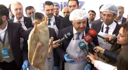 Kaz Eti Festivali'nin Açılışını Bakan Yaptı