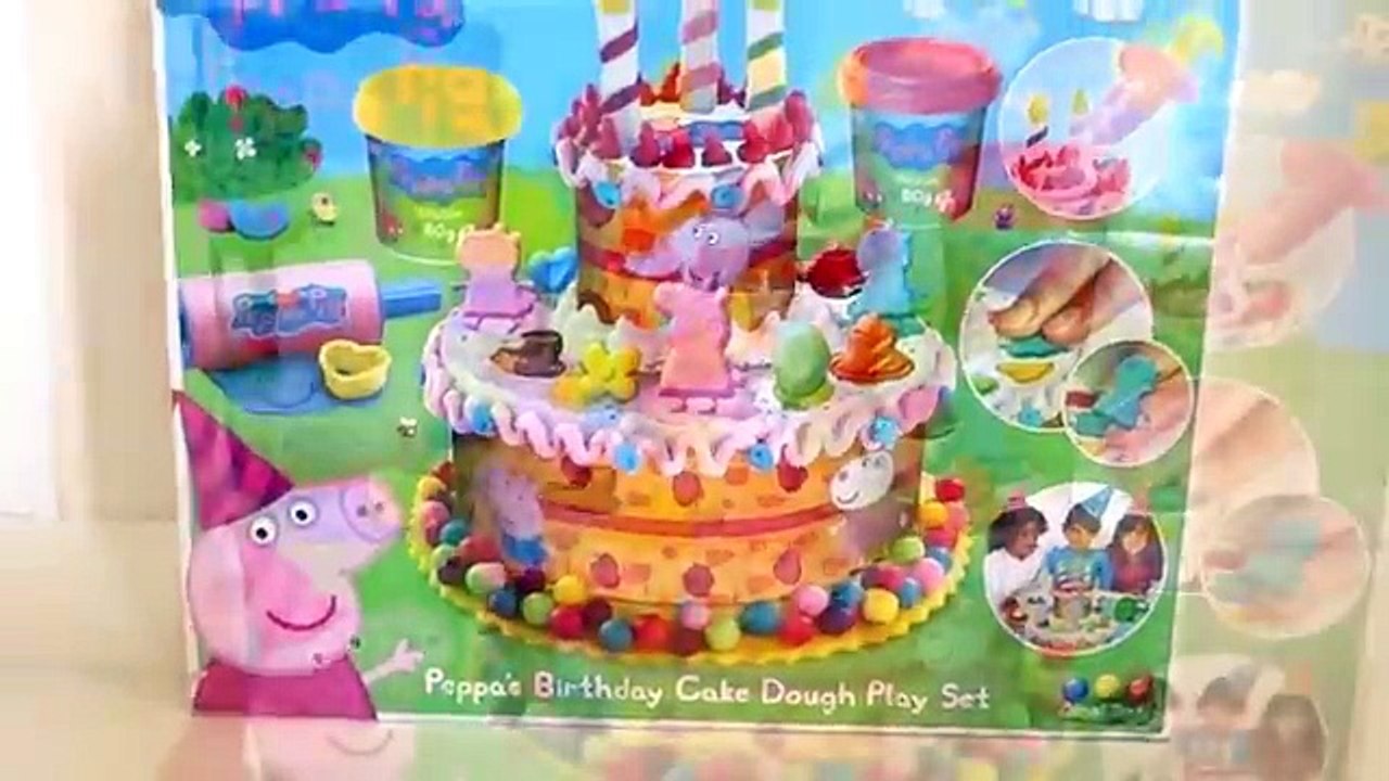Play Doh Peppa Pig Ice Cream Birthday Cake