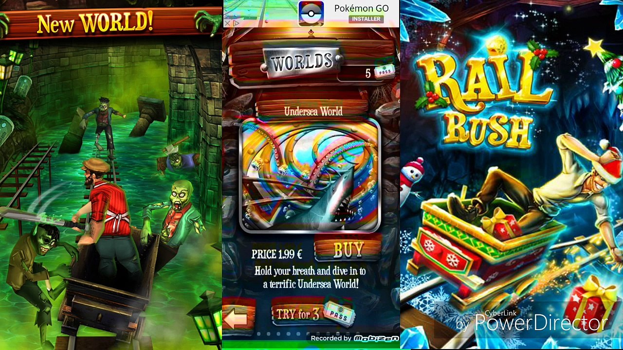 Test Rail Rush ''Andersa World ''