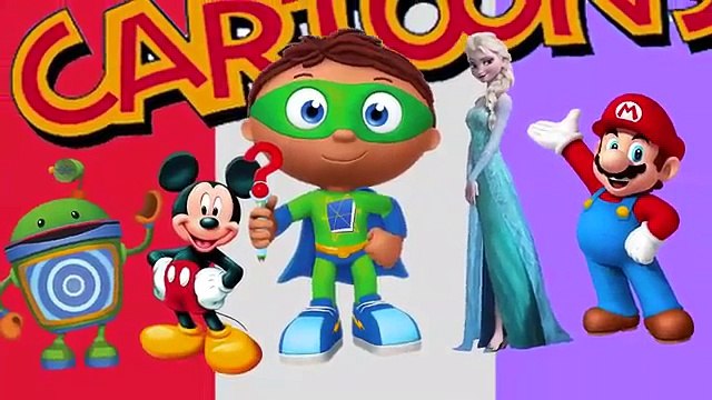 Animales de dibujos animados Dedo de la Familia de los Niños canciones infantiles | Animales Dedo de la Familia Rimas para