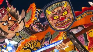 aomri nebuta Festival. It is a famous festival in Japan.