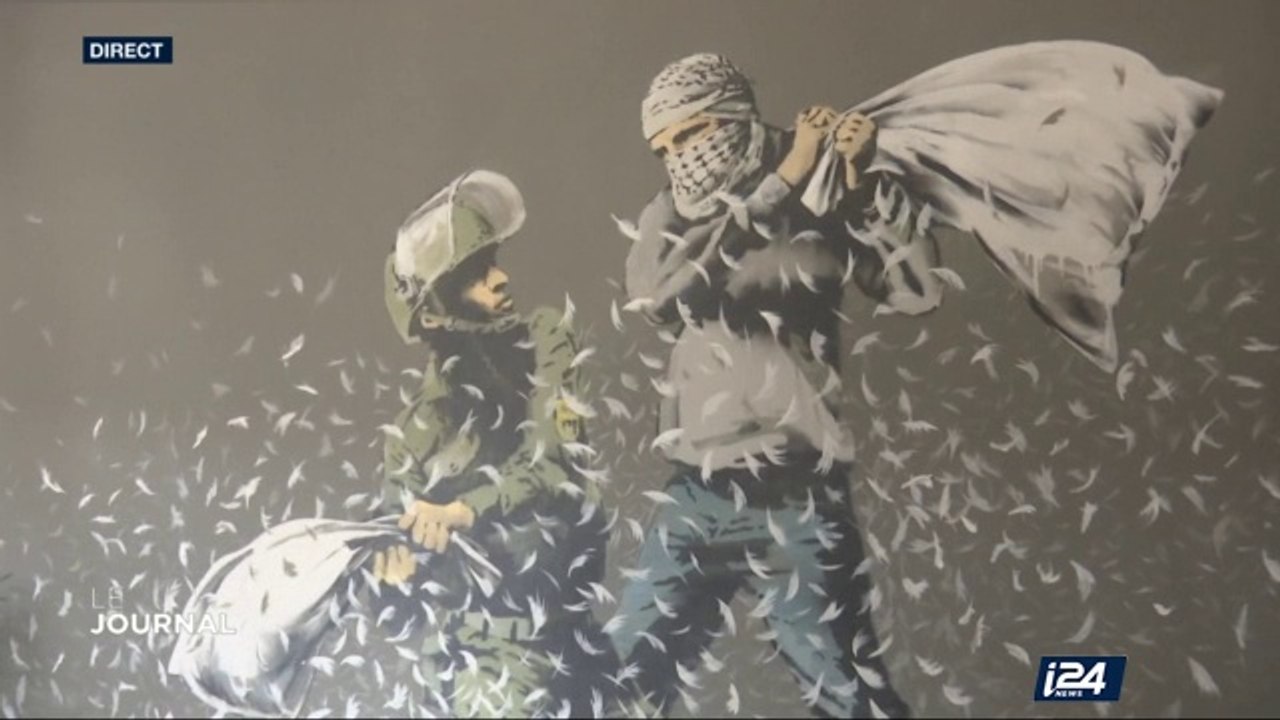 Cisjordanie : Banksy ouvre un hôtel à Bethléem, au pied du mur de séparation