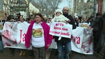 Marseille : manifestation de soutien aux proches de Marwa