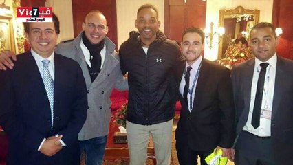 بالفيديو.. شاهد جولة النجم العالمى ويل سميث فى مصر وزيارته للهرم