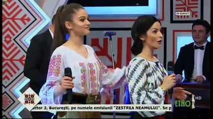 Raluca Burcea si Theo Rose - Sangele apa nu se face (Seara buna, dragi romani! - ETNO TV - 20.02.2017)