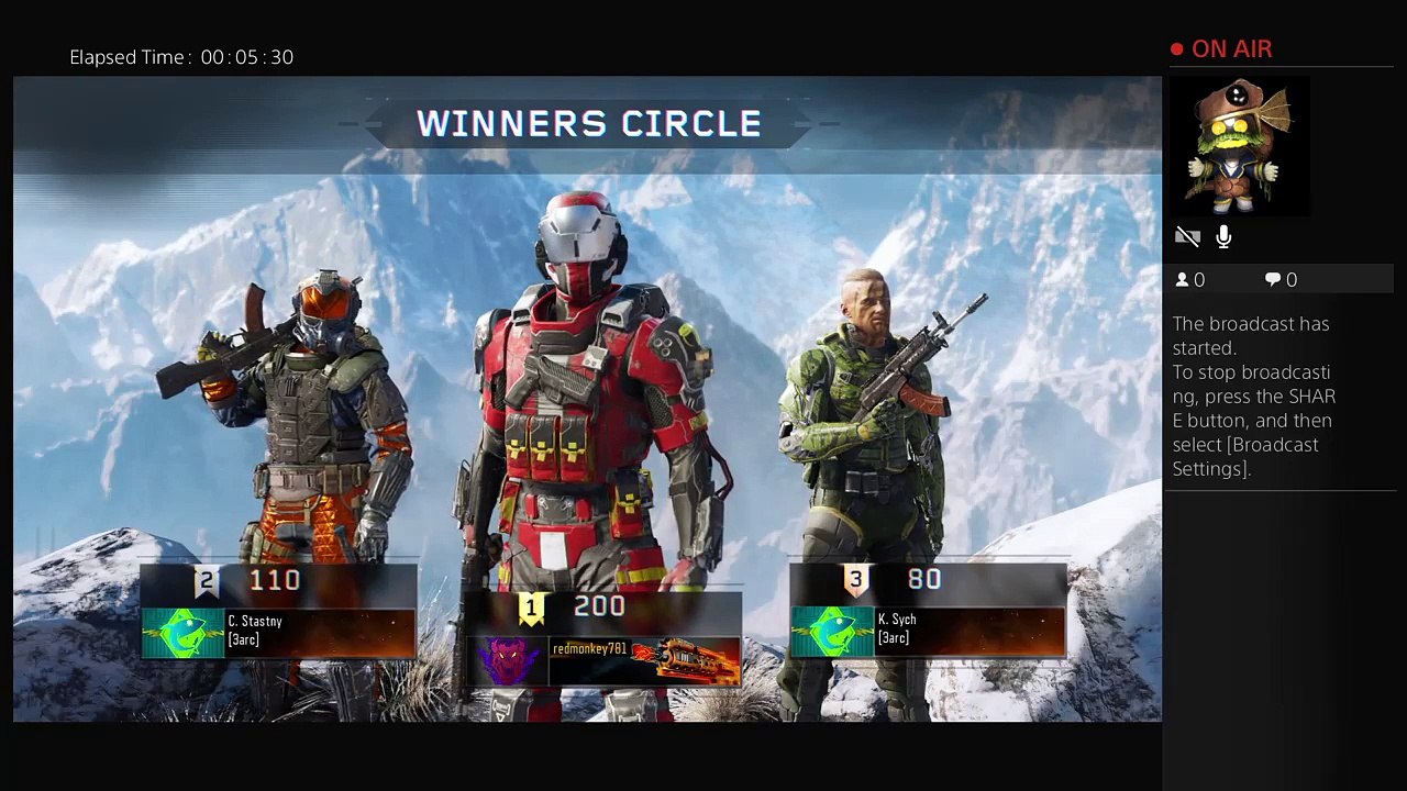 redmonkey781's Live PS4 Broadcast