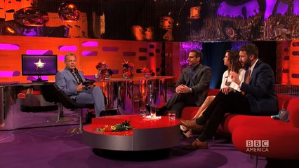 STEVE CARELL, KRISTEN WIIG & CHRIS O'DOWD Kill & Eat a Fly! The Graham Norton Sh