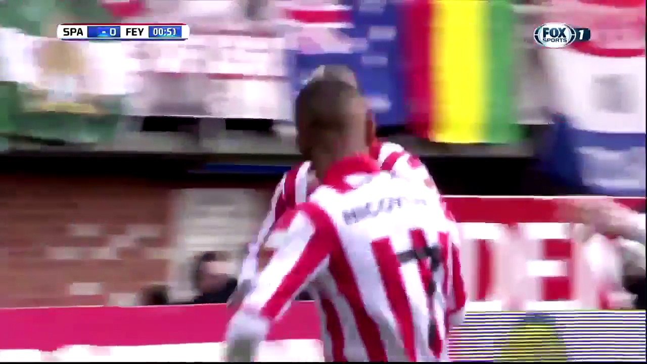 Goal Mathias Pogba - Sparta Rotterdam VS Feyenoord Rotterdam (1-0)
