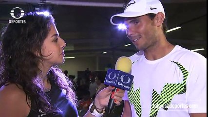 Rafael Nadal talks about plans of Rafa Nadal Academy in Mexico (in Spanish)