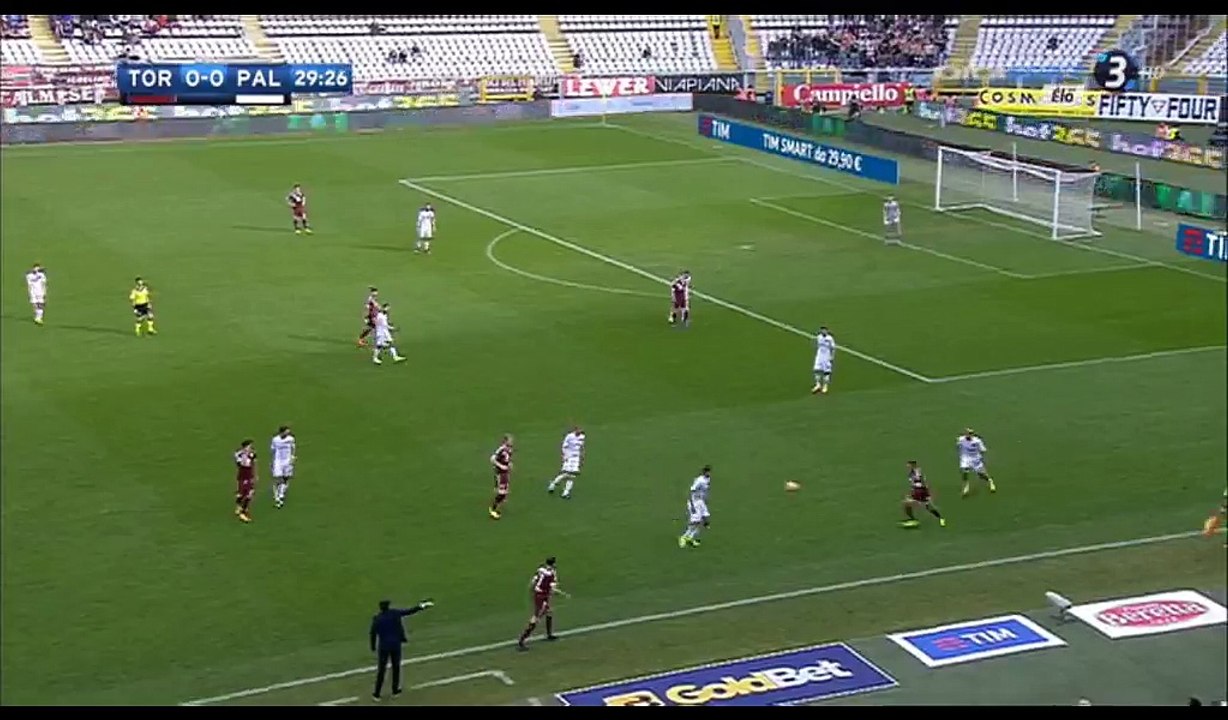 Andrea Rispoli Goal HD - Torino 0-1 Palermo - 05.03.2017