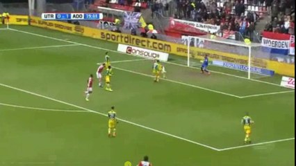 Zivkovic Goal - Utrecht vs ADO Den Haag 1-1 05.03.2017 (HD)