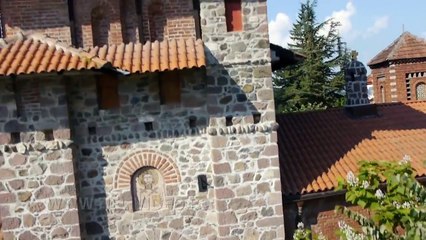 manastir Žiča snimci iz helikoptera