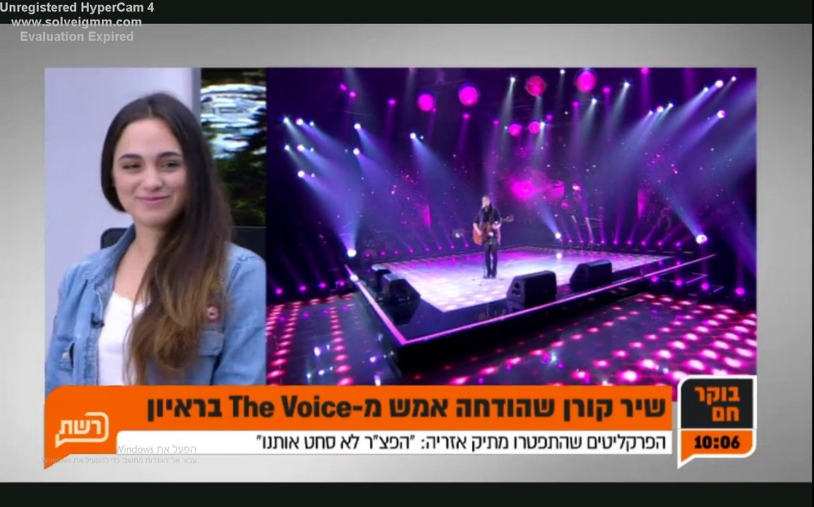 מתוך התוכנית בוקר חם הראיון המלא עם שיר קורן מדויס ישראל עונה 4