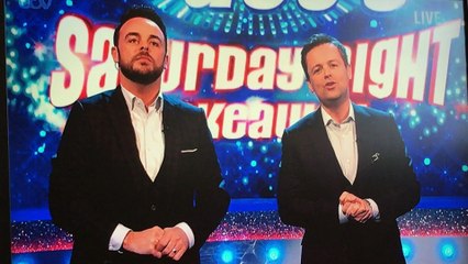 ant & Dec Saturday night takeaway 2017