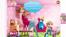 CANAL VIDEOS INFANTIS - FROZEN ELSA COM SUA FILHA LINDA - Elsa with her son