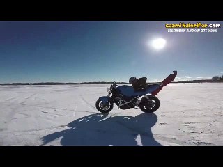 Motorcuların Elinden Kaçıp Doğasına Dönmeye Çalışan Vahşi Motorsiklet