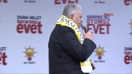 Muş - Başbakan Yıldırım, Muş Mitinginde Konuştu 5