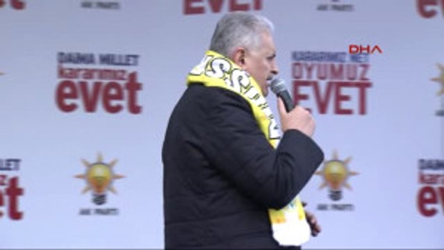 Muş - Başbakan Yıldırım, Muş Mitinginde Konuştu 5