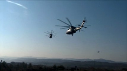 17 Helikopter Operasyon Için Art Arda Havalandı!