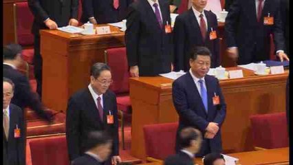 La coreografía comunista da color a la Asamblea Nacional Popular china