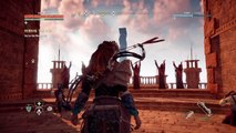 Horizon Zero Dawn - praying to sun