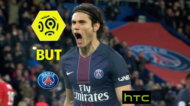 But Edinson CAVANI (80ème pen) / Paris Saint-Germain - AS Nancy Lorraine - (1-0) - (PARIS-ASNL) / 2016-17