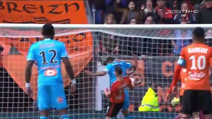 Buts Lorient vs OM (Marseille) video resume - 05.03.2017