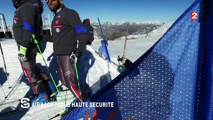 L'Enquête de Stade 2 : les airbags au secours des skieurs