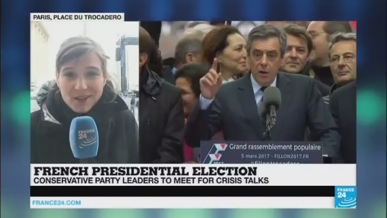 FILLON rally F24 correspondent