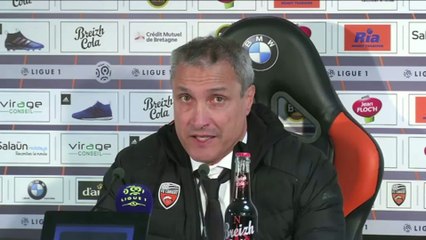 Foot - L1 - Lorient : Casoni «Ça devient fatigant»