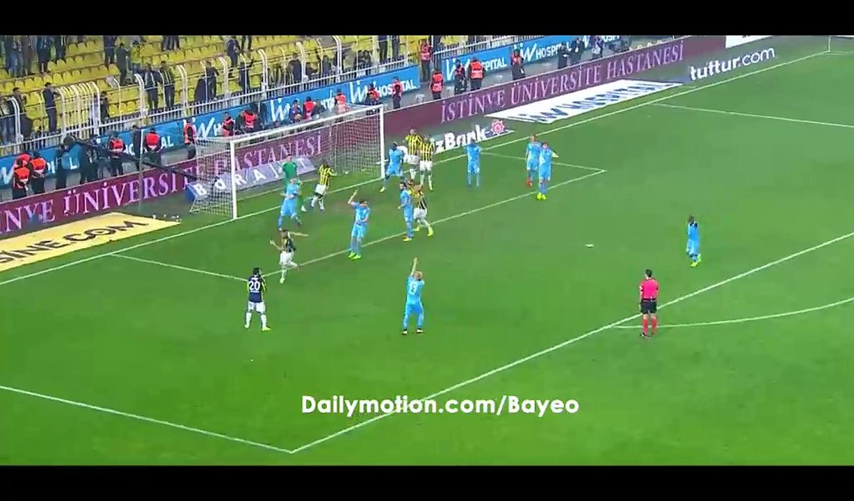 Mehmet Topal Goal HD - Fenerbahce 1-0 Osmanlispor - 05.03.2017