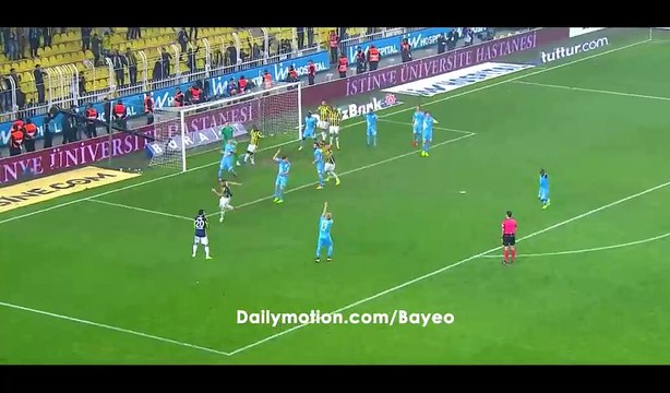 Mehmet Topal Goal HD - Fenerbahce 1-0 Osmanlispor - 05.03.2017