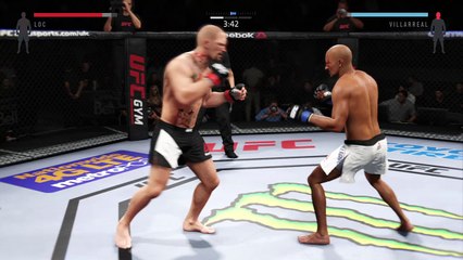 EA SPORTS™ UFC® 2 Career brutal knock-out