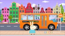 Mejor Aprender los Colores de Vídeo para Niños Peppa Pig Autobús de la Escuela de los Amigos Perdidos en los Huevos