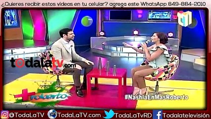 Nashla Bogaert dice que haría un desnudo en cine-Más Roberto-Video