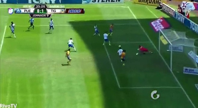 Jesus Duenas Goal HD - Puebla	0-1	U.A.N.L.- Tigres 05.03.2017