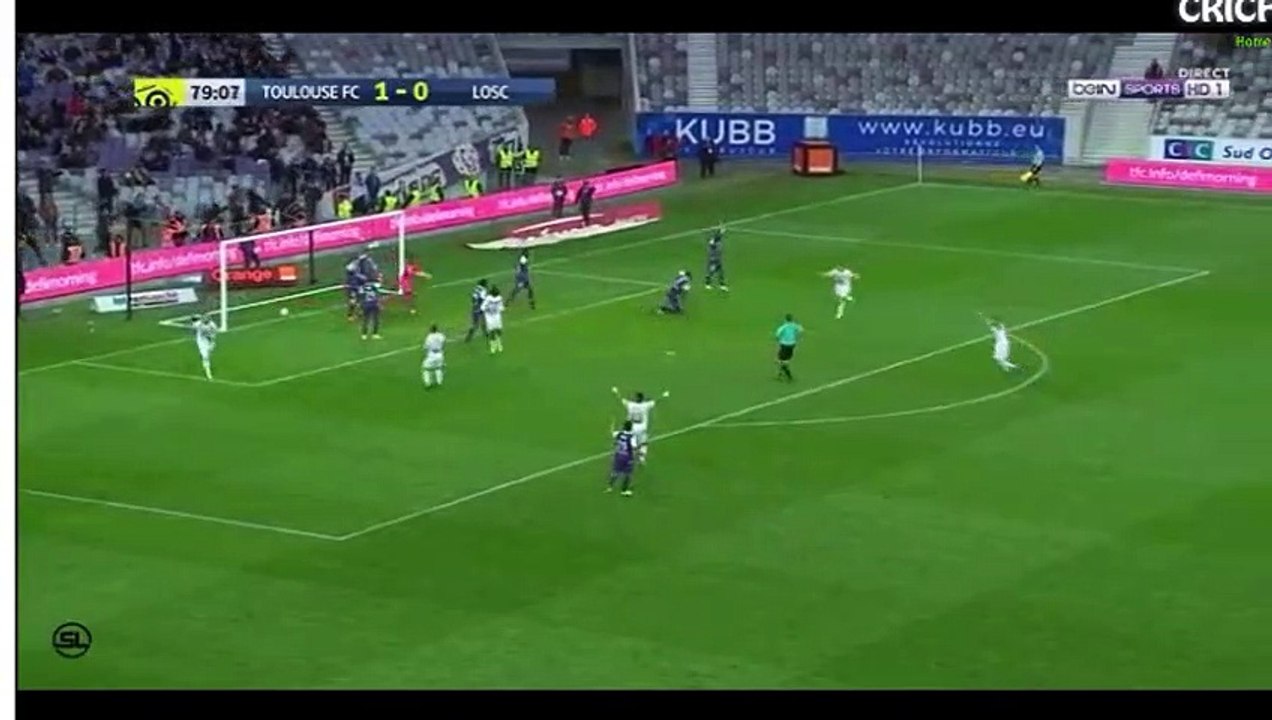 But de Yassine Benzia vs Toulouse