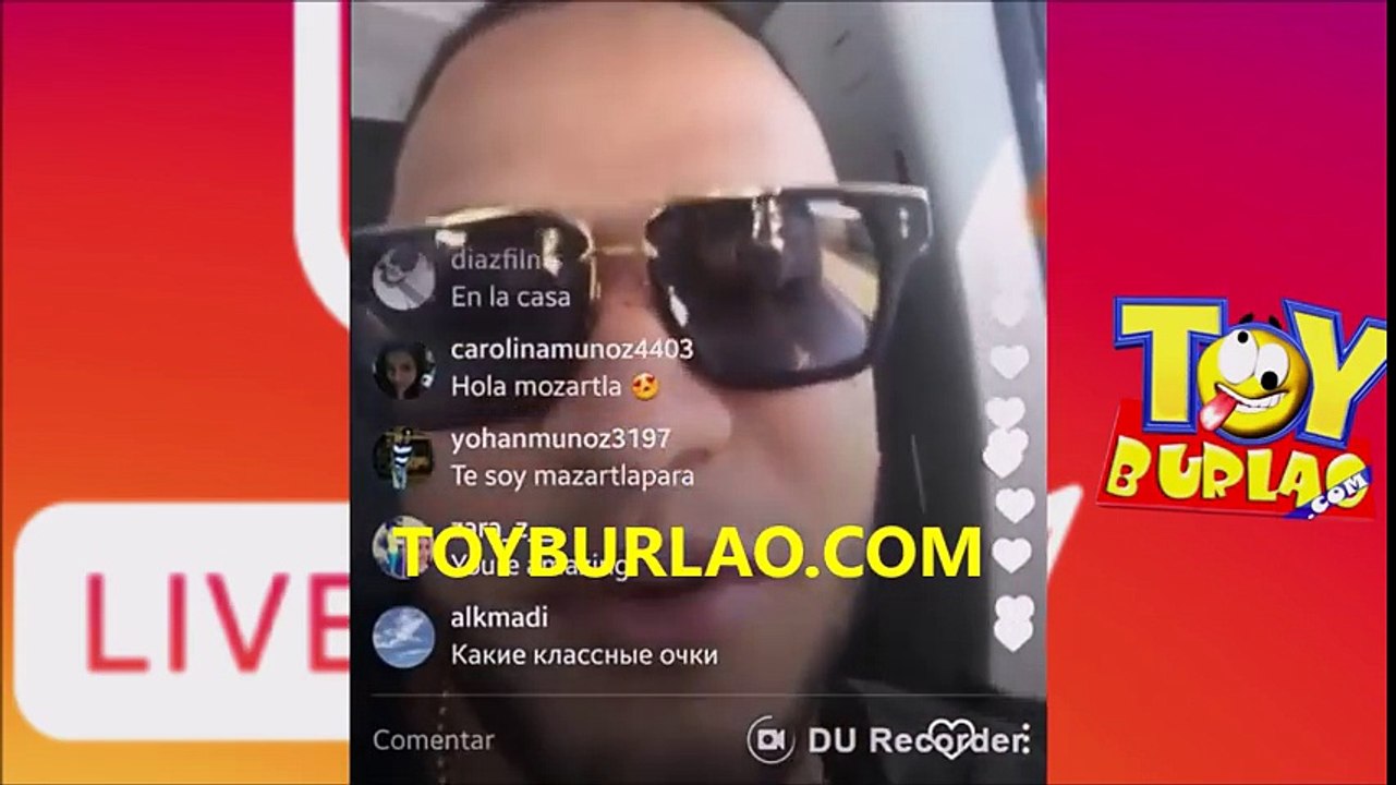 DON OMAR “JOSIANDO” ALGUITO CON MOZART LA PARA ATRAVEZ DE INSTAGRAM LIVE---