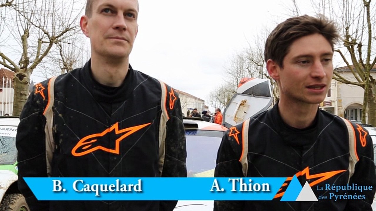 Alexandre Thion, vainqueur du Rallye d'Arzacq : "Le dimanche matin, il fallait attaquer !"