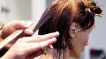 How To cut the Taylor Swift Short Bob Haircut Step by Step _ 2016 Grammy Awards