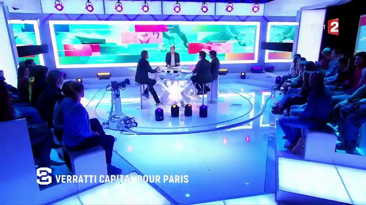PSG : interview marco verratti sur stade 2
