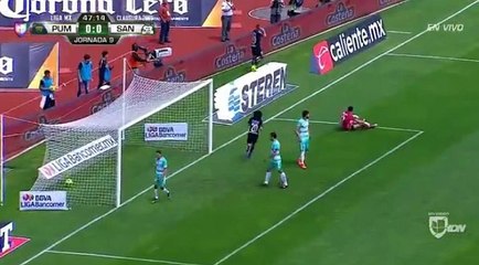 Nicolas Castillo Goal HD - U.N.A.M.- Pumas	1-0	Santos Laguna 05.03.2017