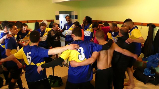 ASCD(B) / St Loubès : les vestiaires, ... après la victoire!!