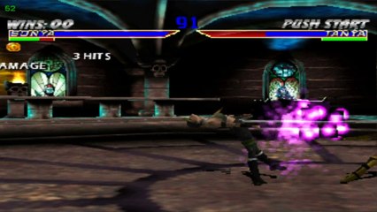 Mortal Kombat 4 Gold Sonya+Ending